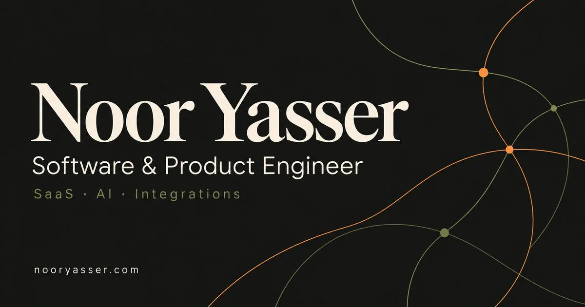 Noor Yasser Tools gallery image