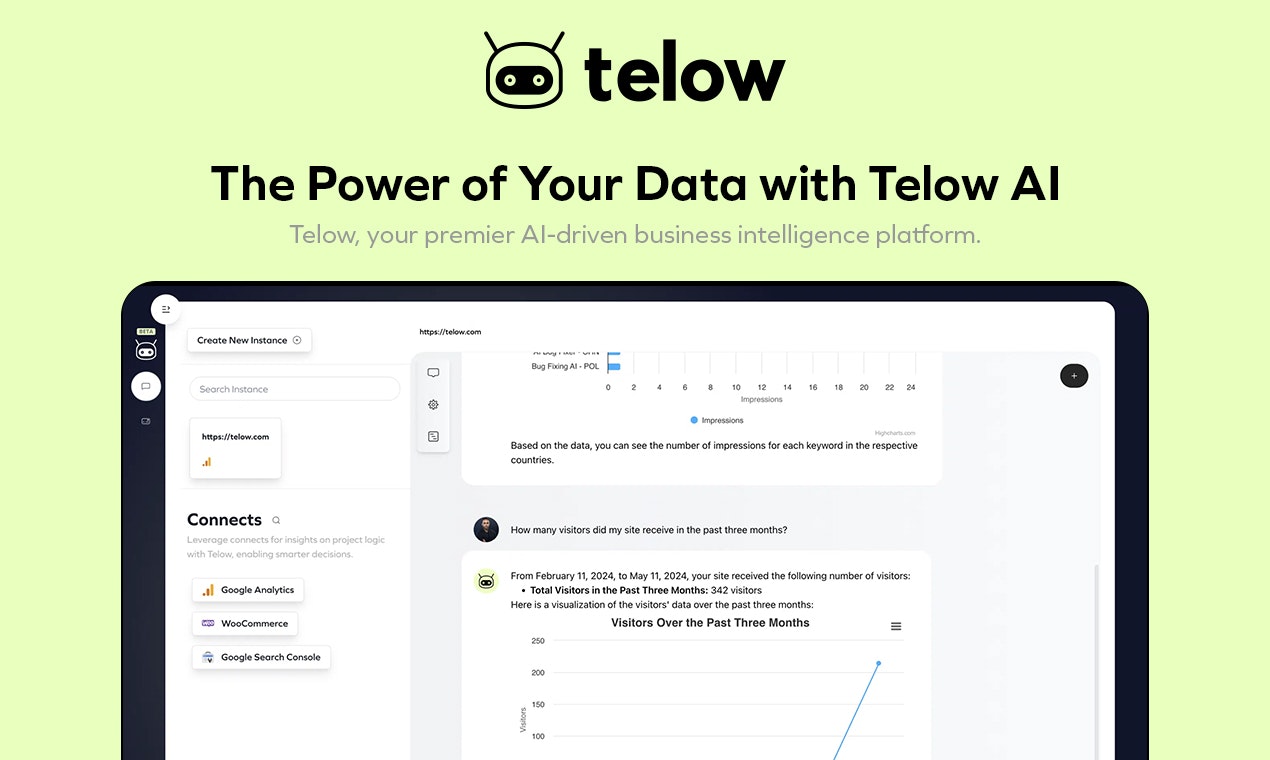 startuptile Telow-Gain actionable intelligence for your business with AI