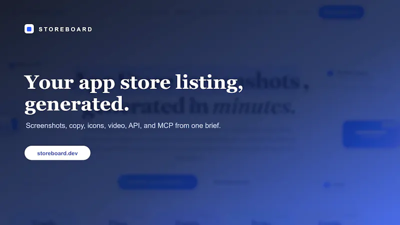 Storeboard screenshot 2