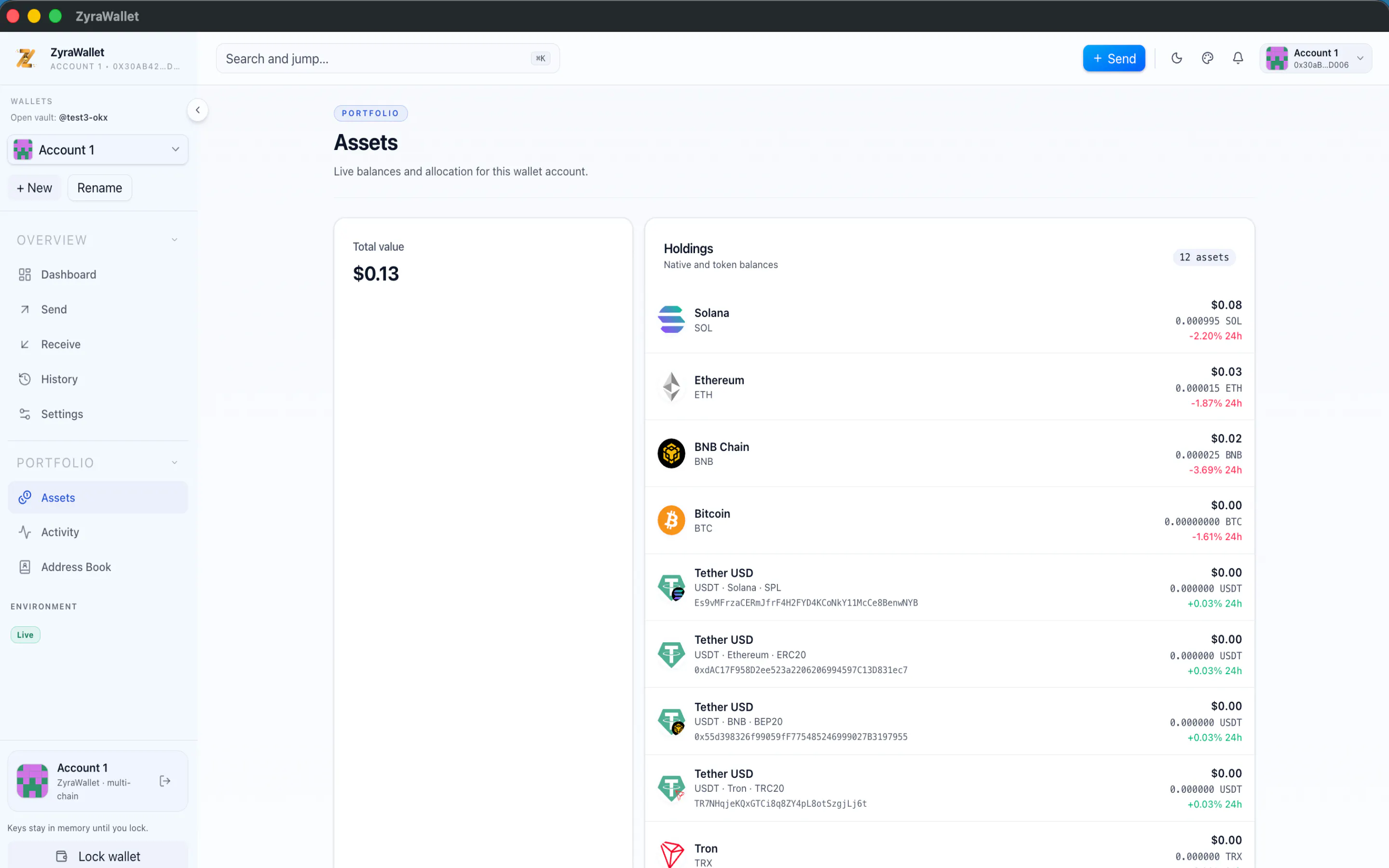ZyraWallet gallery image