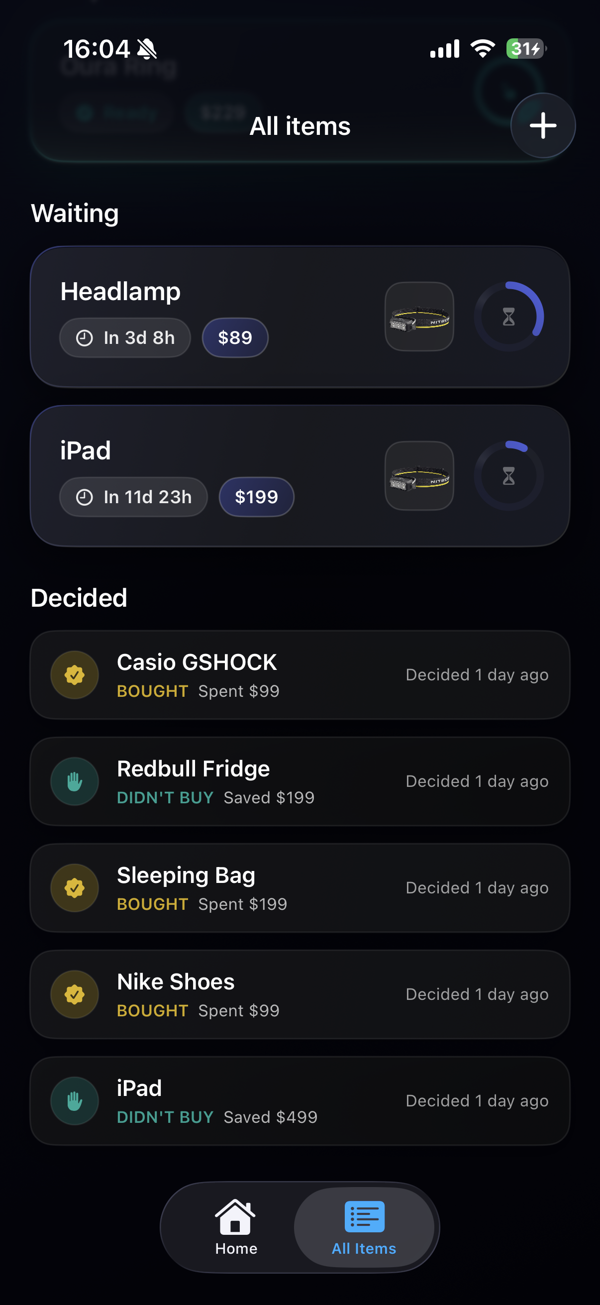 Not Yet - Screenshot 3 showing product features and functionality