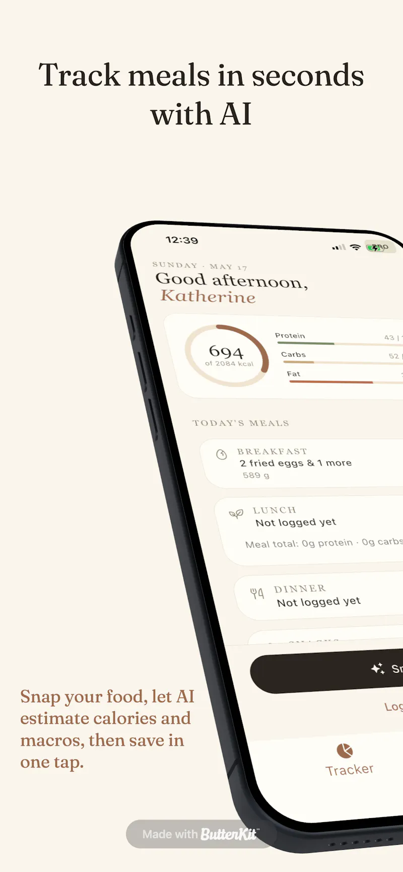 Nutrition Mate screenshot 1
