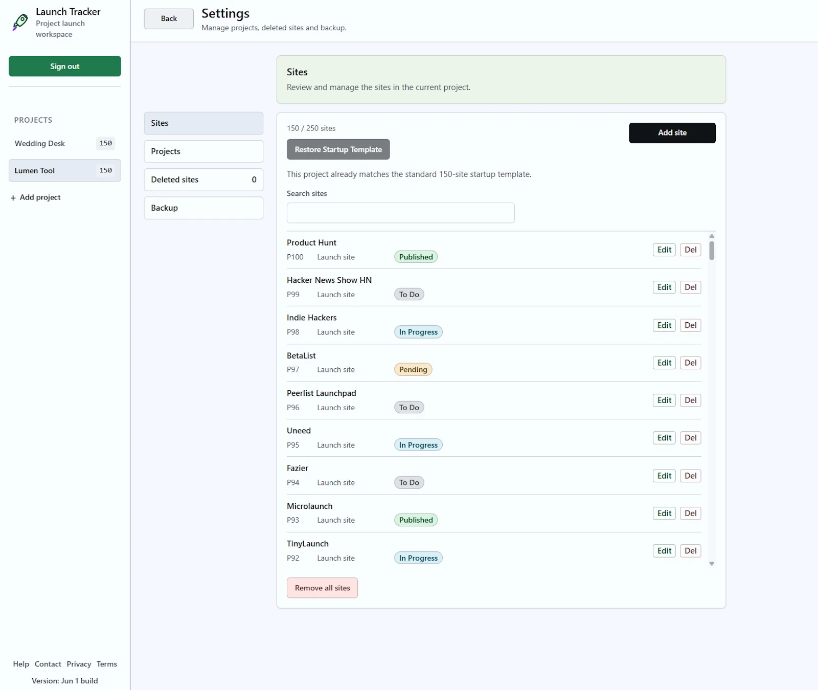 Launch Tracker screenshot 3