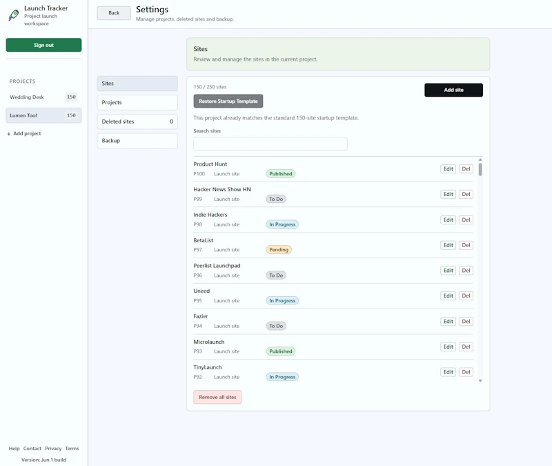 Launch Tracker screenshot 3