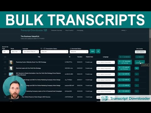 YouTube Transcript Downloader gallery image