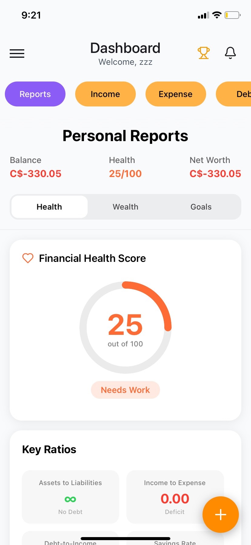 FinSculp - Main product screenshot demonstrating key features and user interface
