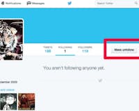 Twitter Unfollow Chrome Extension media 1