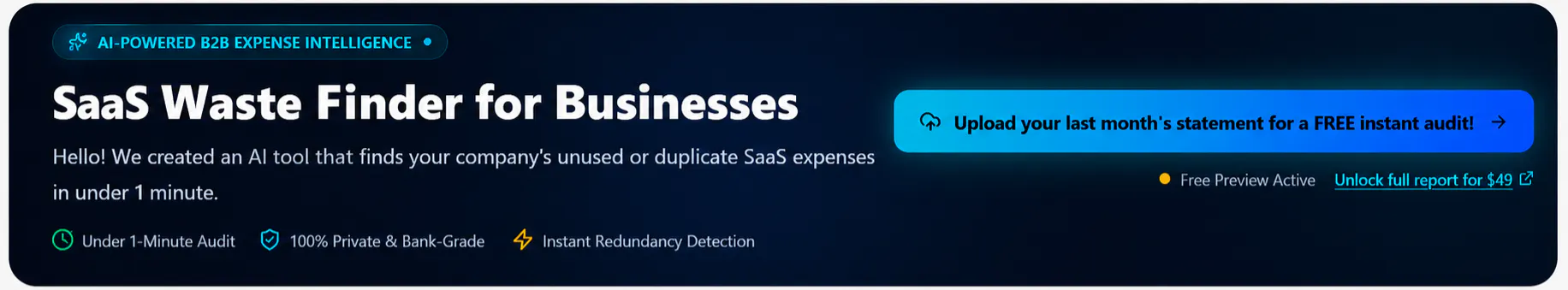 SaaS Waste Finder gallery image