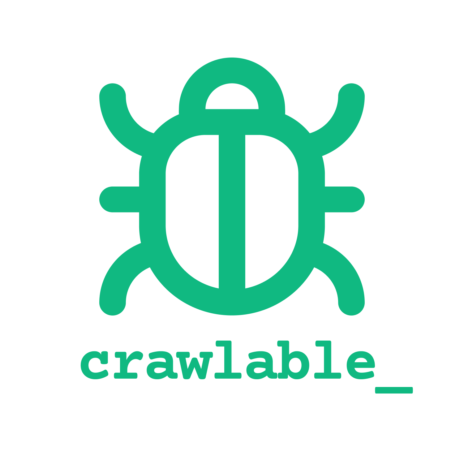 Crawlable logo