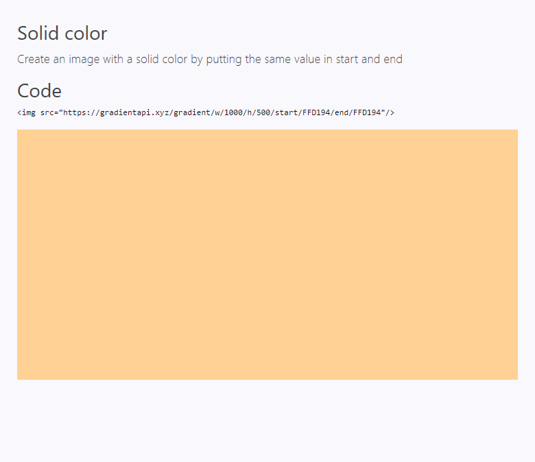 Gradient Api gallery image
