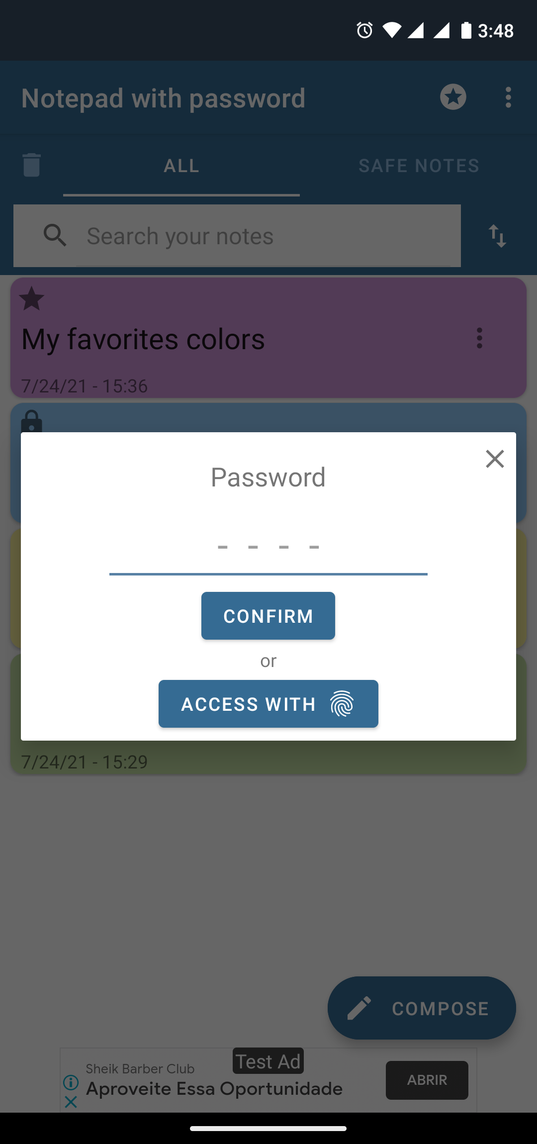 Notepad with Password gallery image