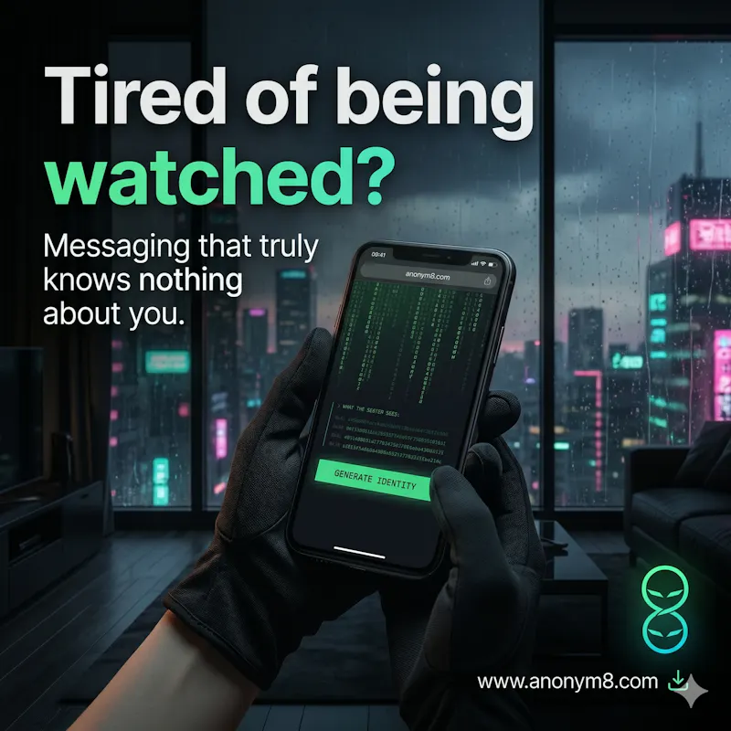 Anonym8 — YOUR IDENTITY ENDS WITH YOU screenshot 1