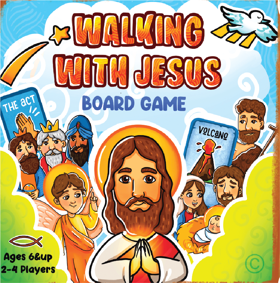 Berjalan dengan permainan papan Yesus