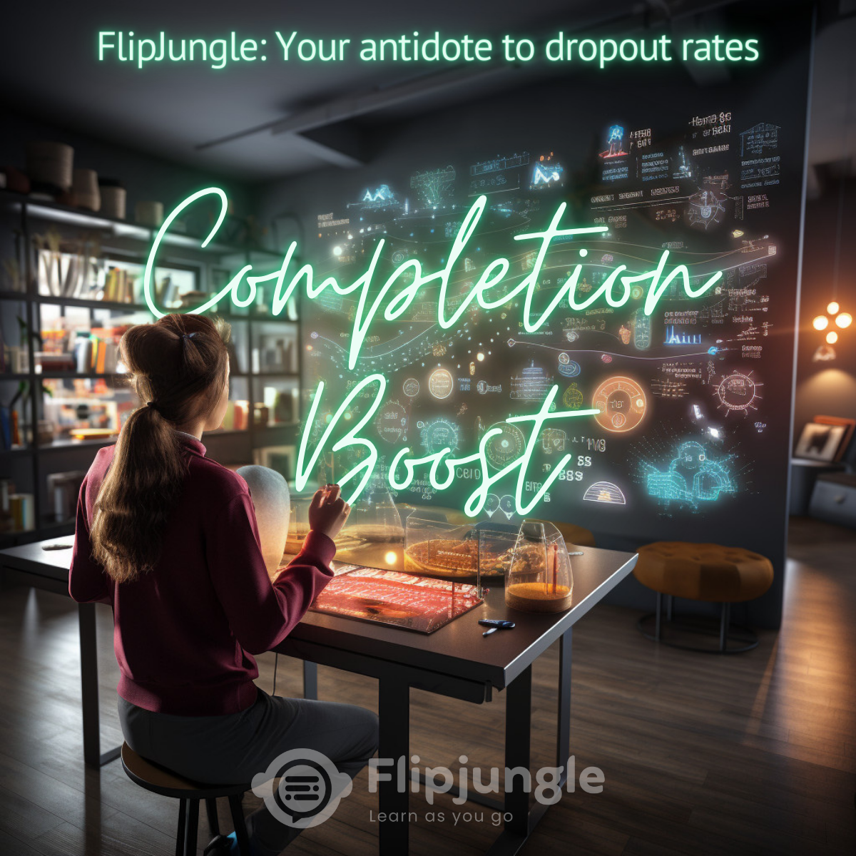 Flipjungle आपके पास है - एआई-संचालित डायरी: K-12 दिमाग का पोषण करना मीडिया 2