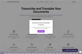 DocumentTranscribe.com gallery image