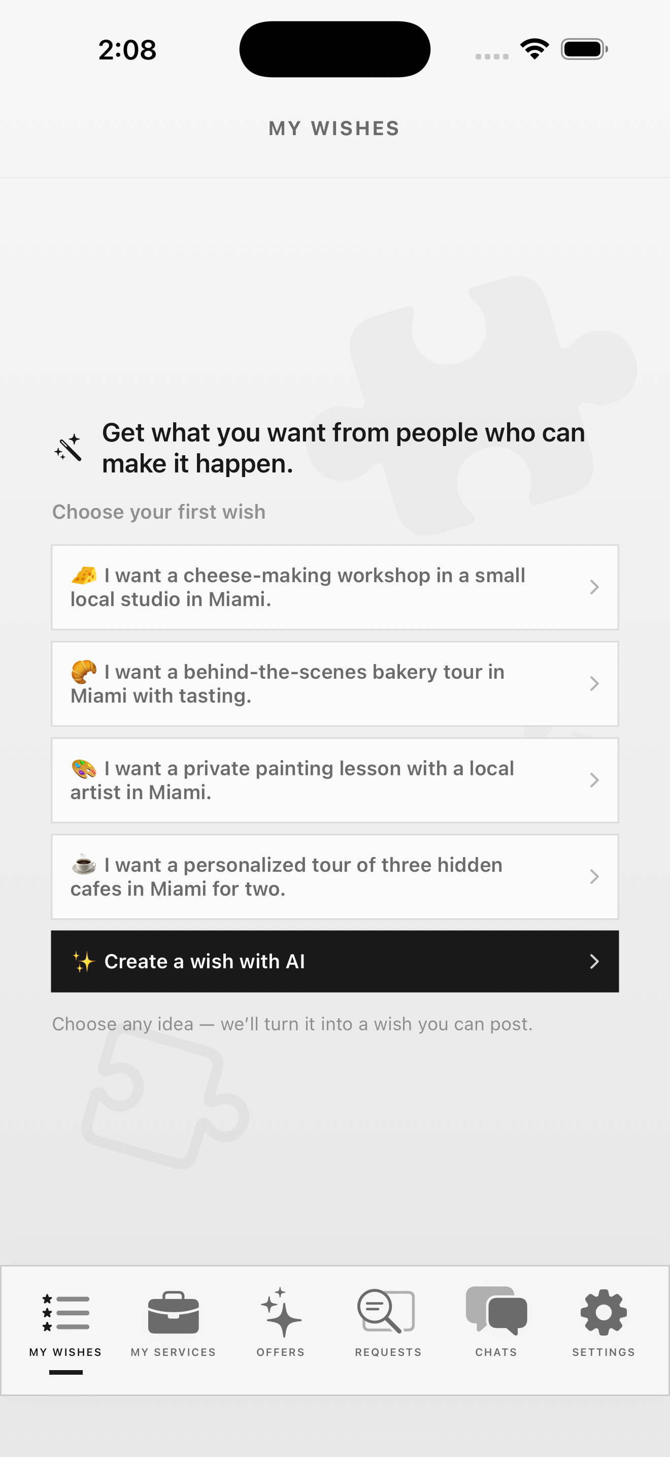 WishLab AI gallery image