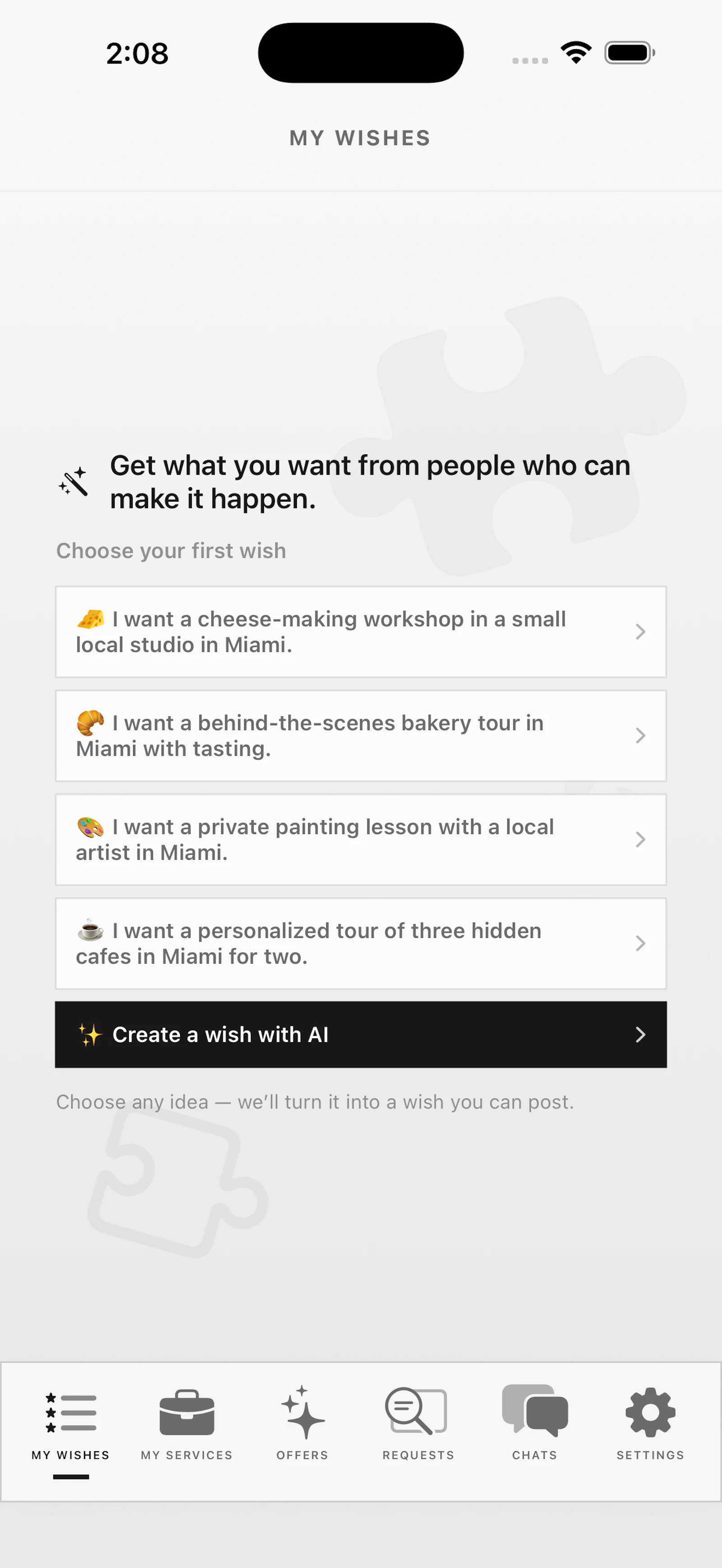 WishLab AI screenshot 2