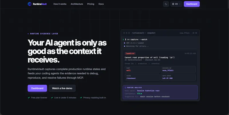RuntimeVault screenshot 2