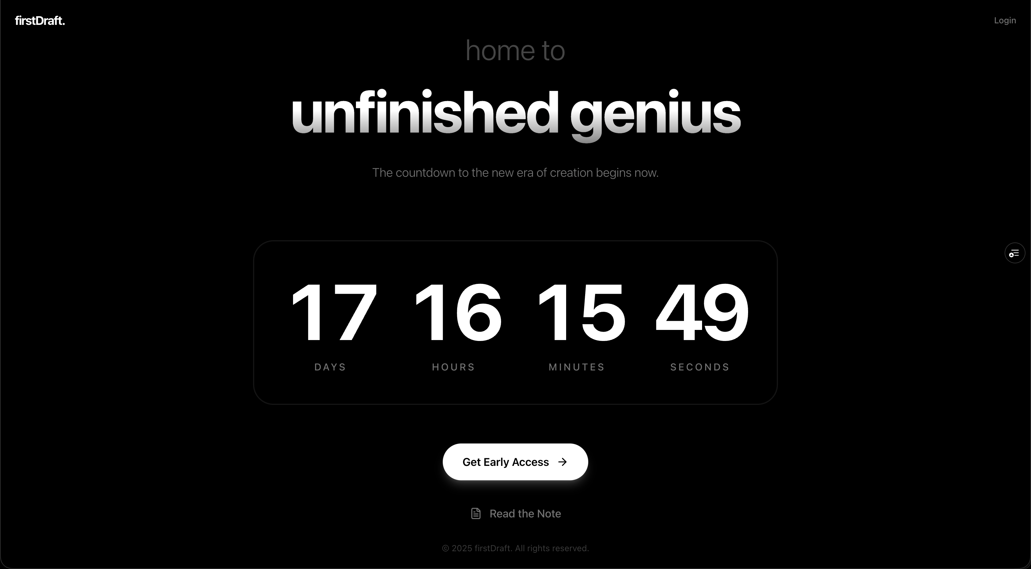 firstDraft. gallery image