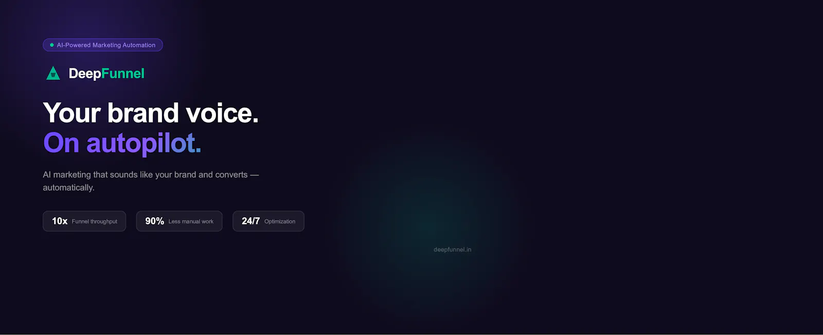 DeepFunnel screenshot 2