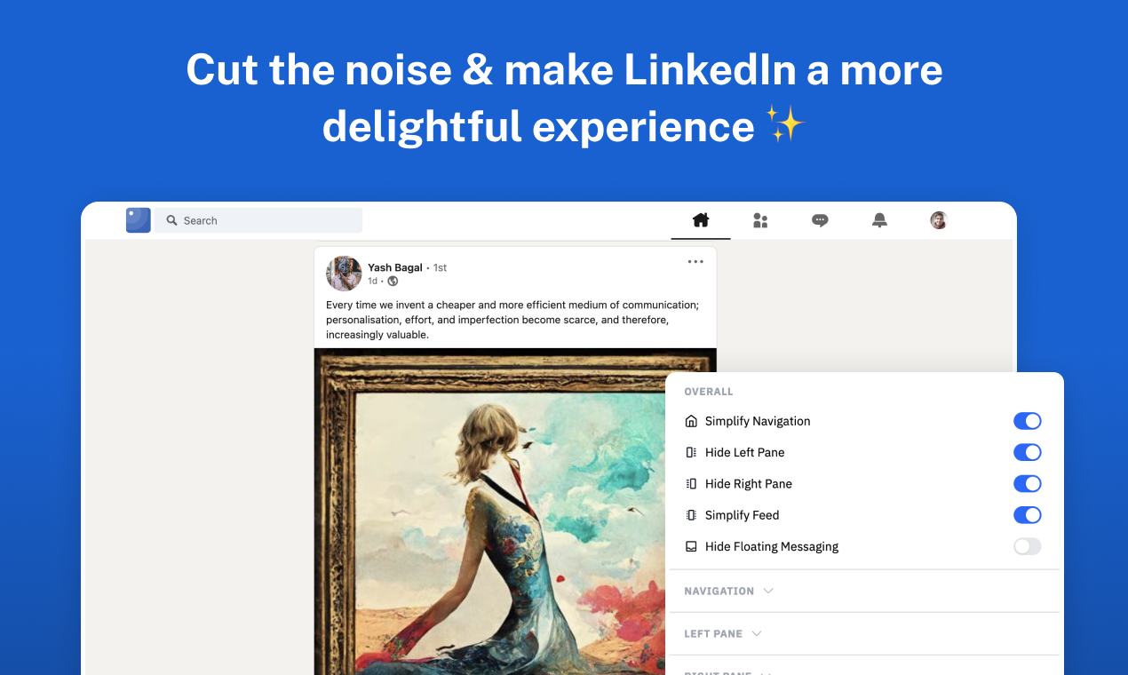 Tema mínimo para LinkedIn media 3