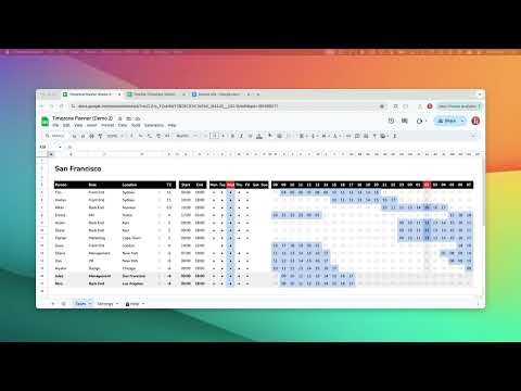 Timezone Planner gallery image