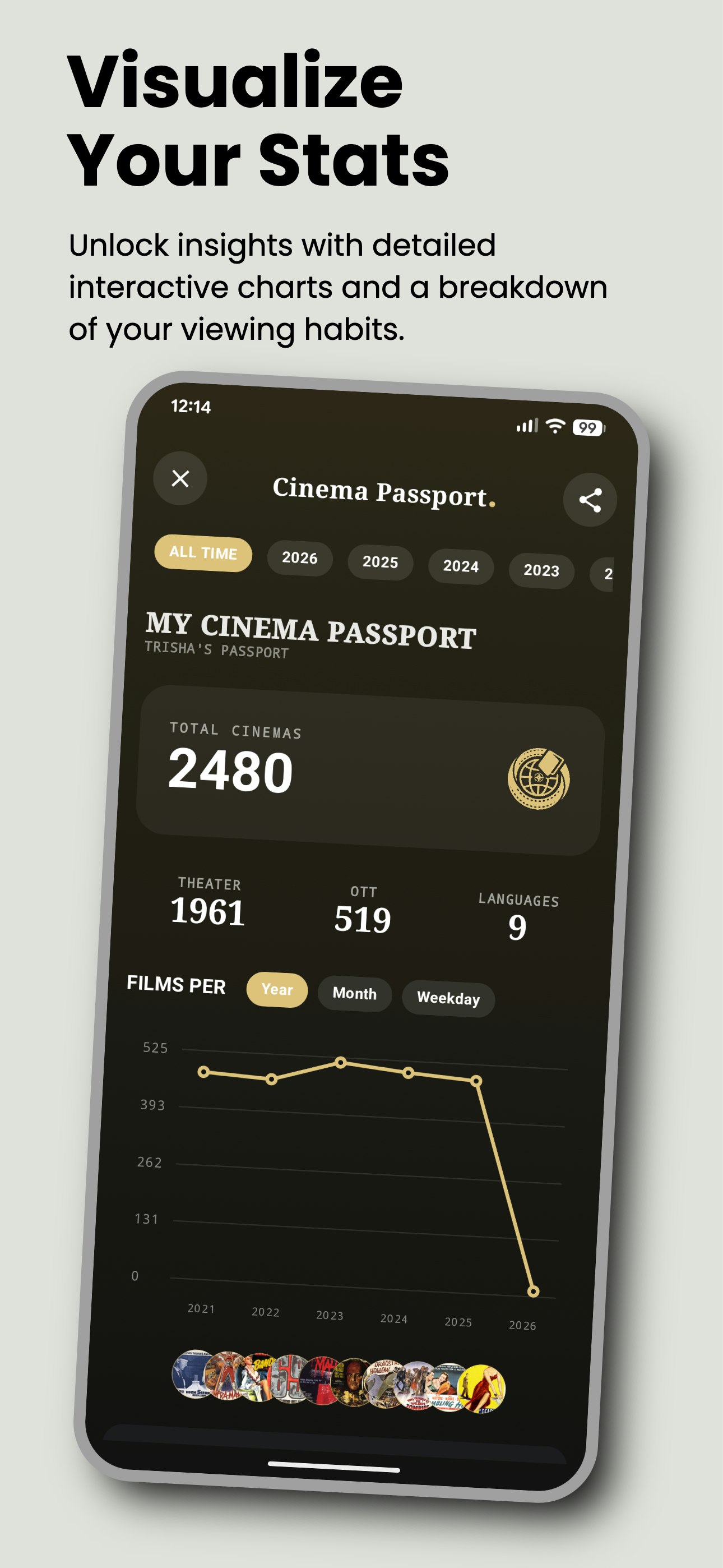 Cinema Passport: Movie Journal gallery image