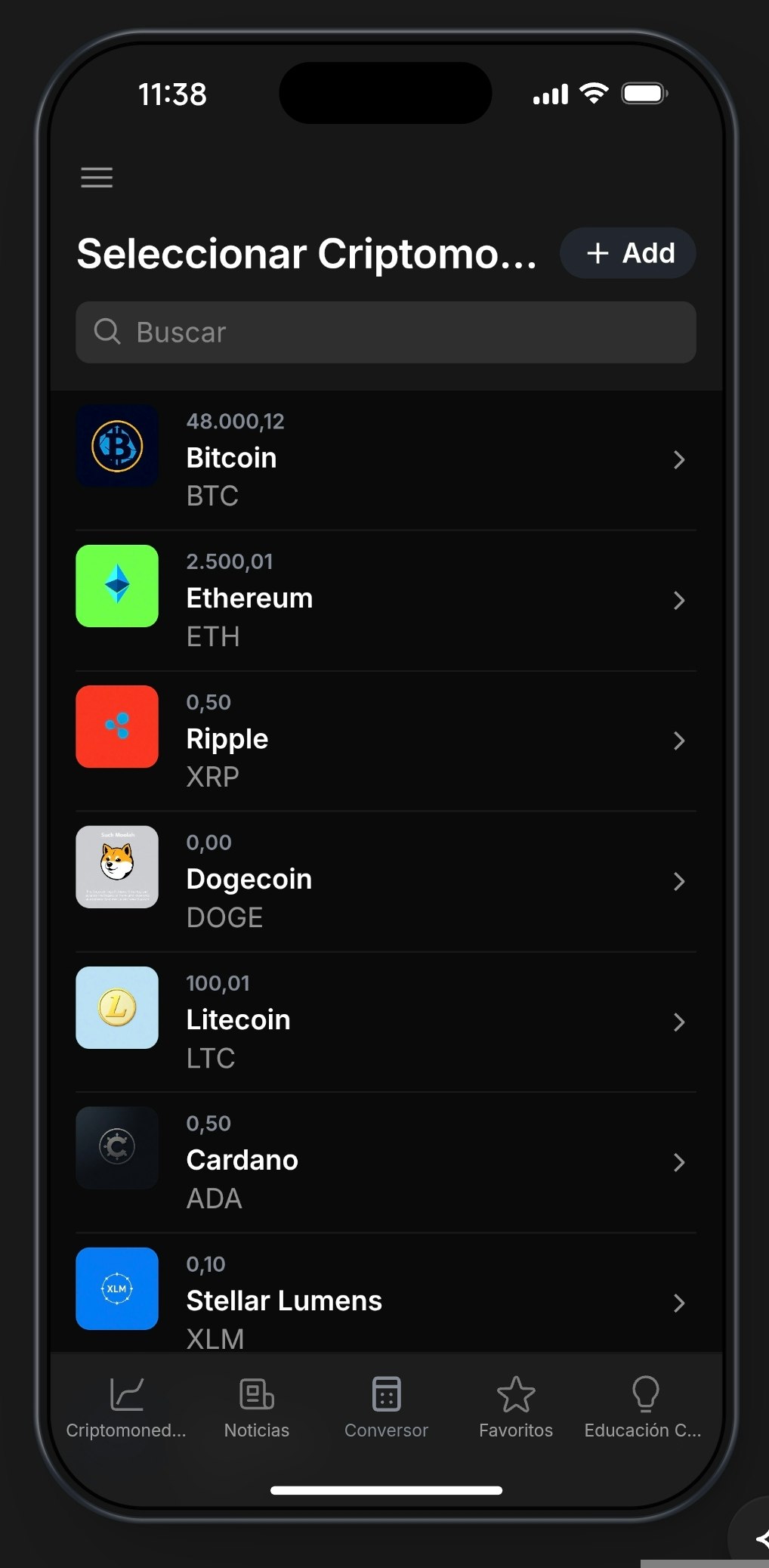 CryptoMundo  - Screenshot 2 showing product features and functionality