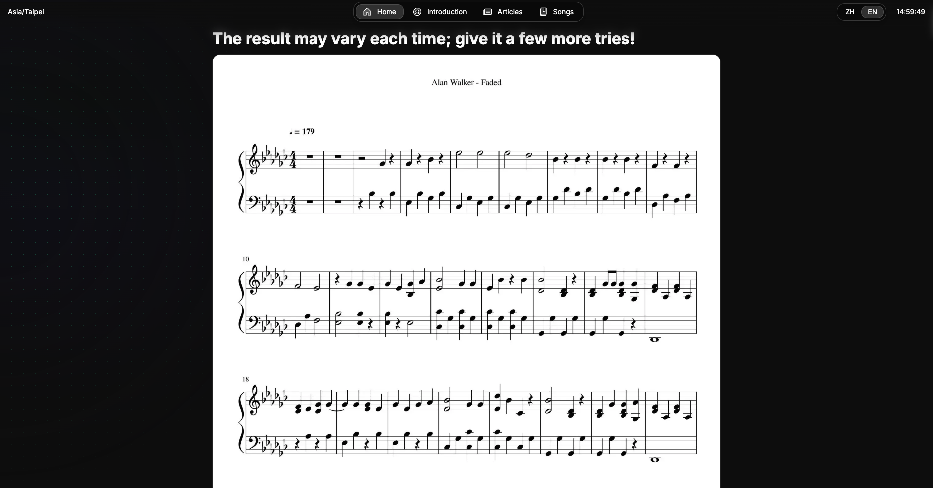 PopPianoAI gallery image