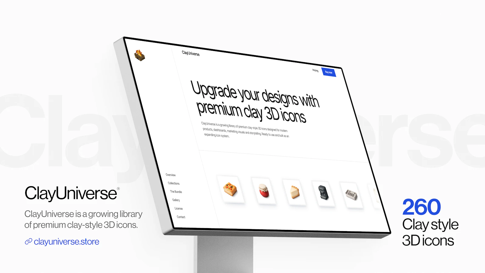 ClayUniverse - Claystyle 3D icon library screenshot 1