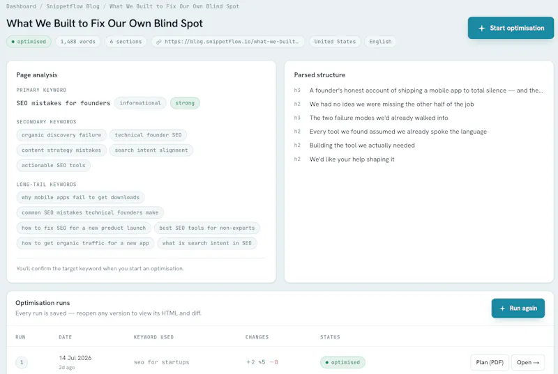 Snippetflow screenshot 3