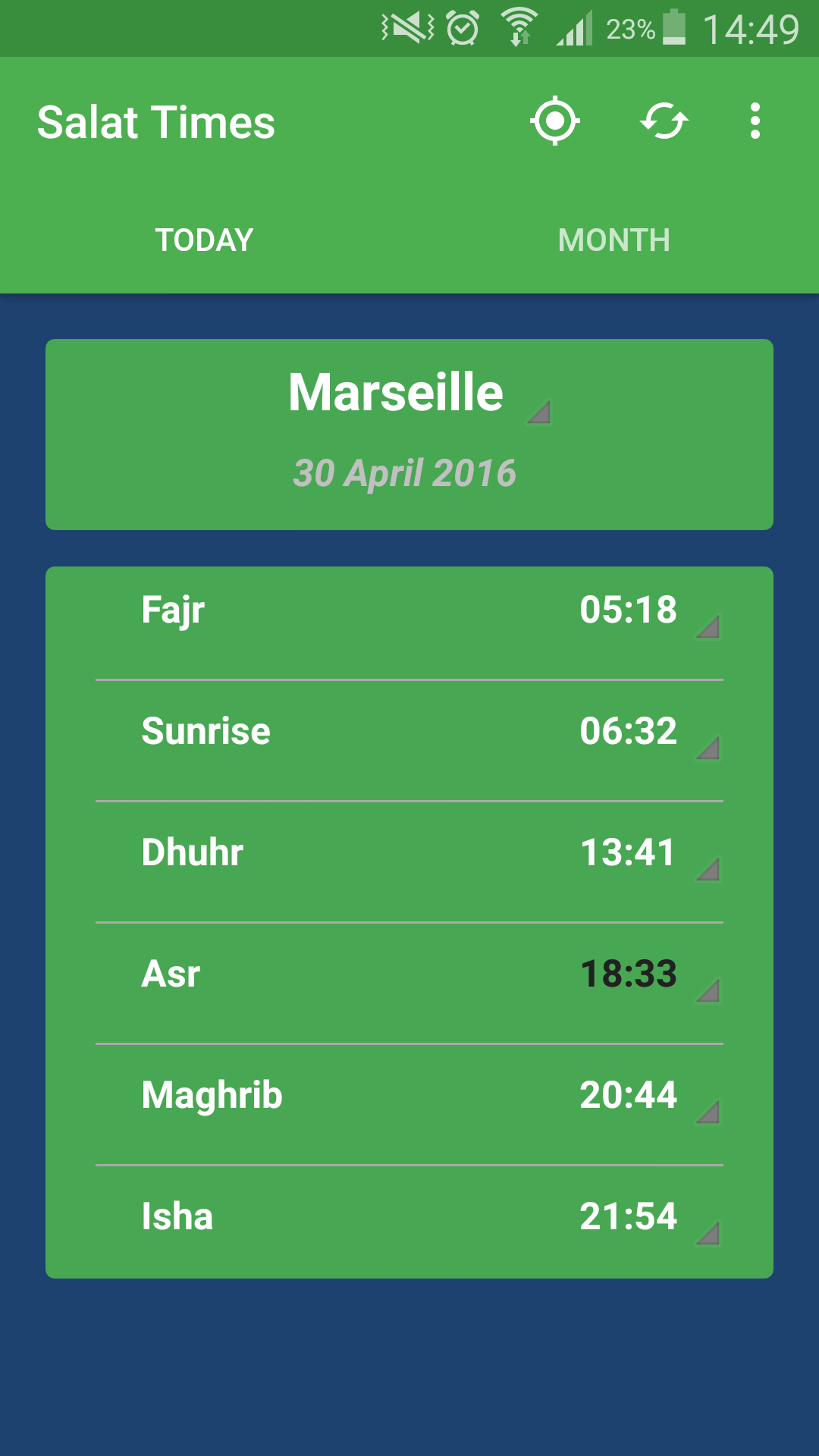 Muslim Salat Times gallery image