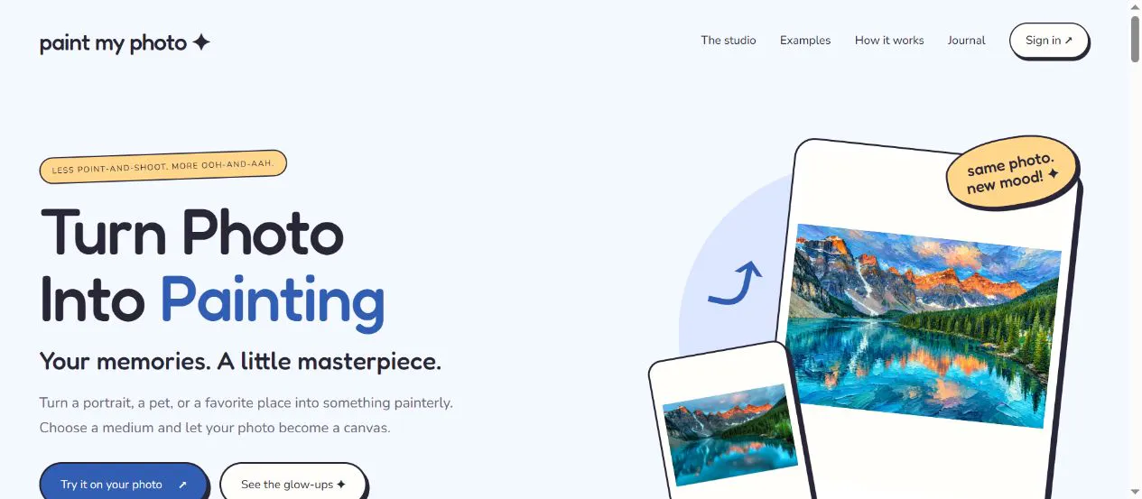 Turn Photo Into Painting gallery image