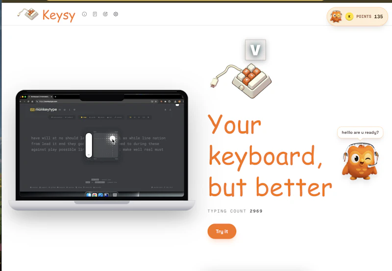 Keysy screenshot 1