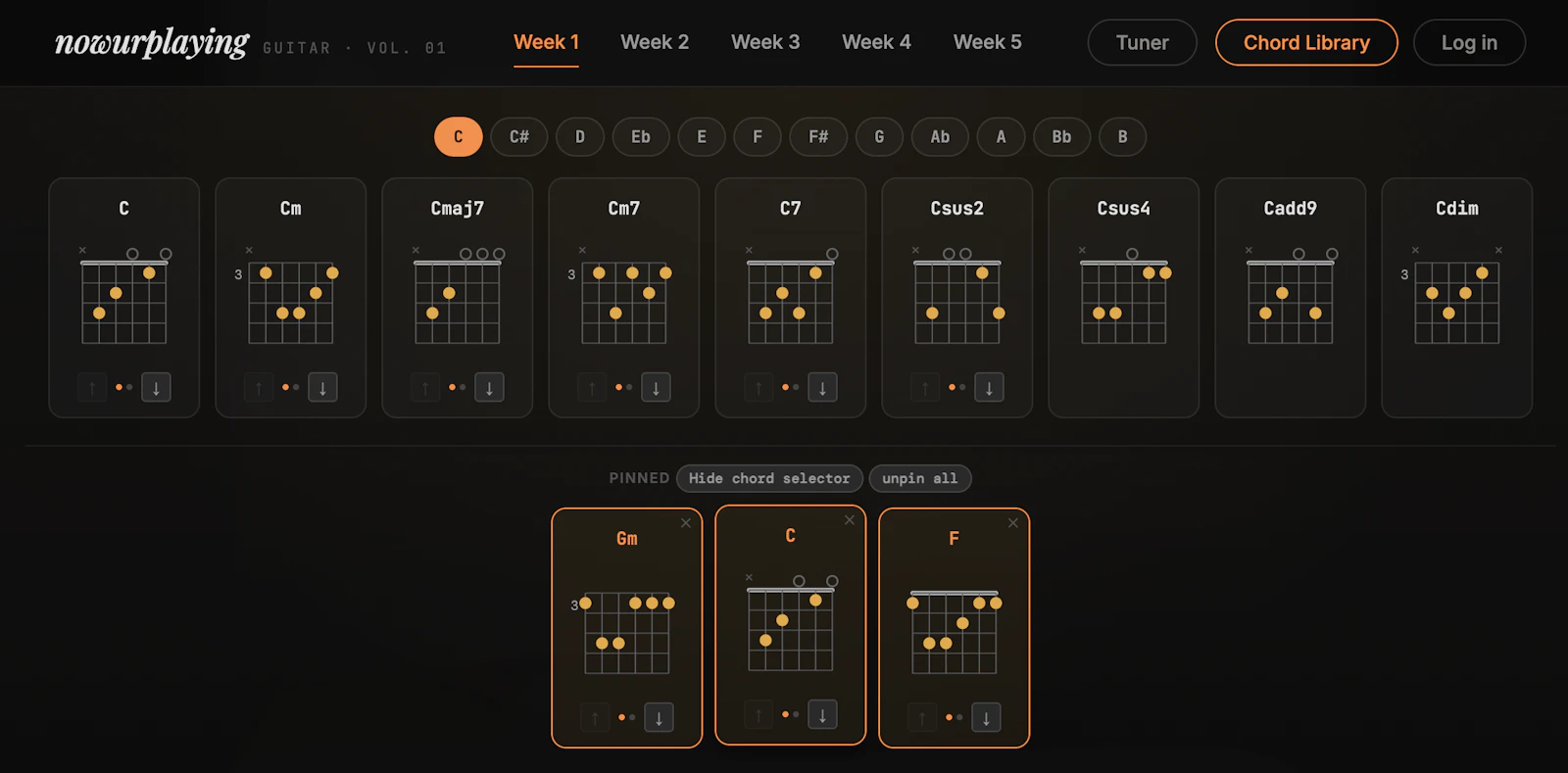 nowurplaying · Guitar Theory Course screenshot 1