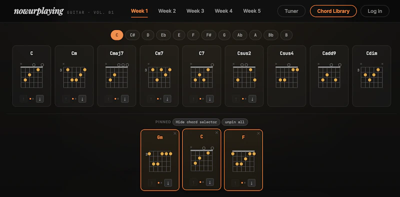 nowurplaying · Guitar Theory Course screenshot 1
