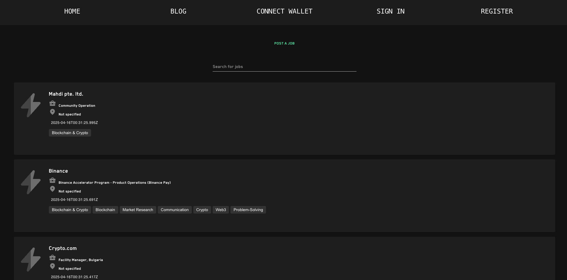 Média Sortie - Trouver des emplois qui paient dans les crypto-monnaies 1