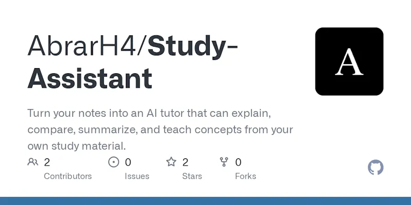 Study Assistant  screenshot 1