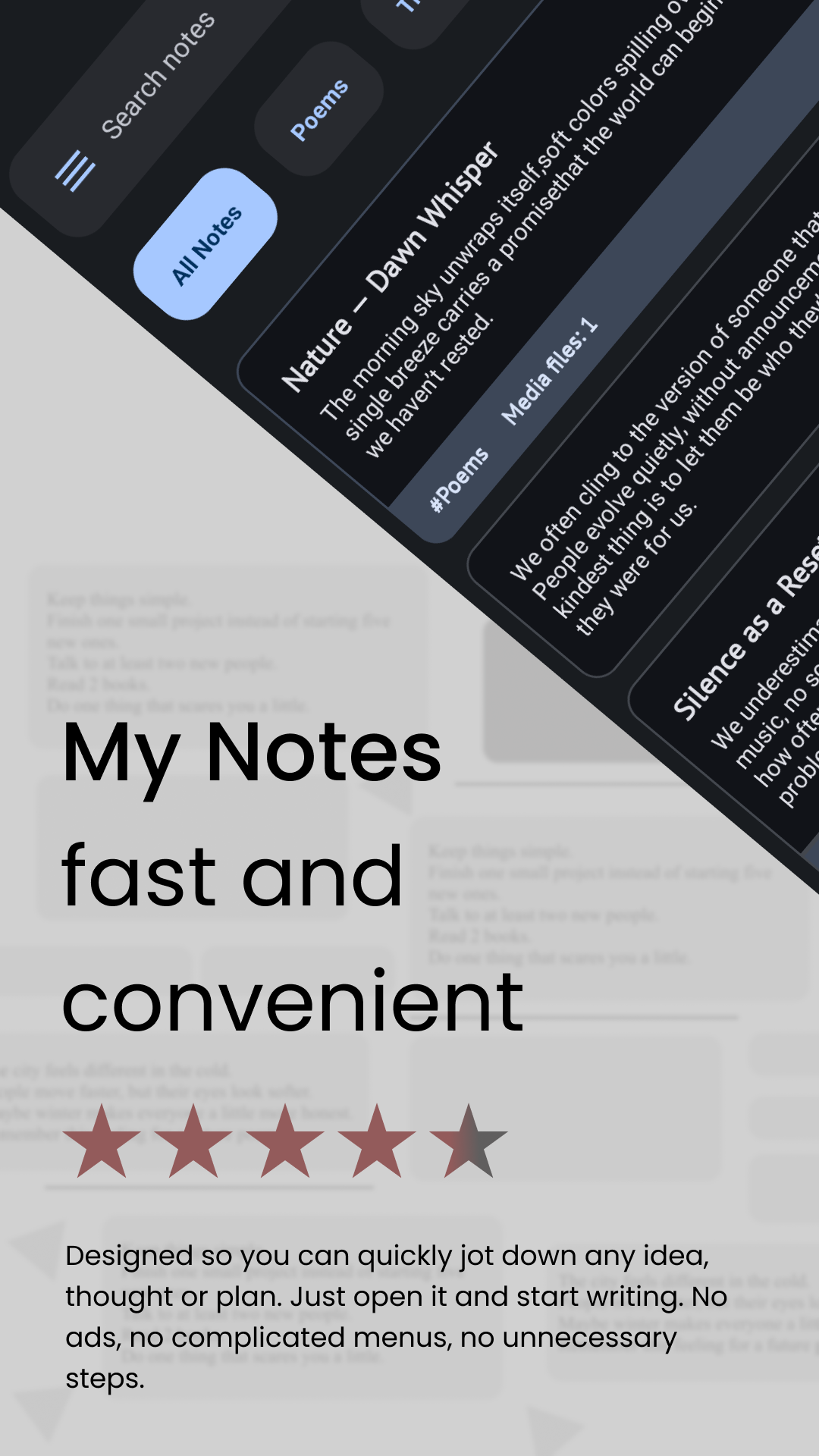My Notes gallery image