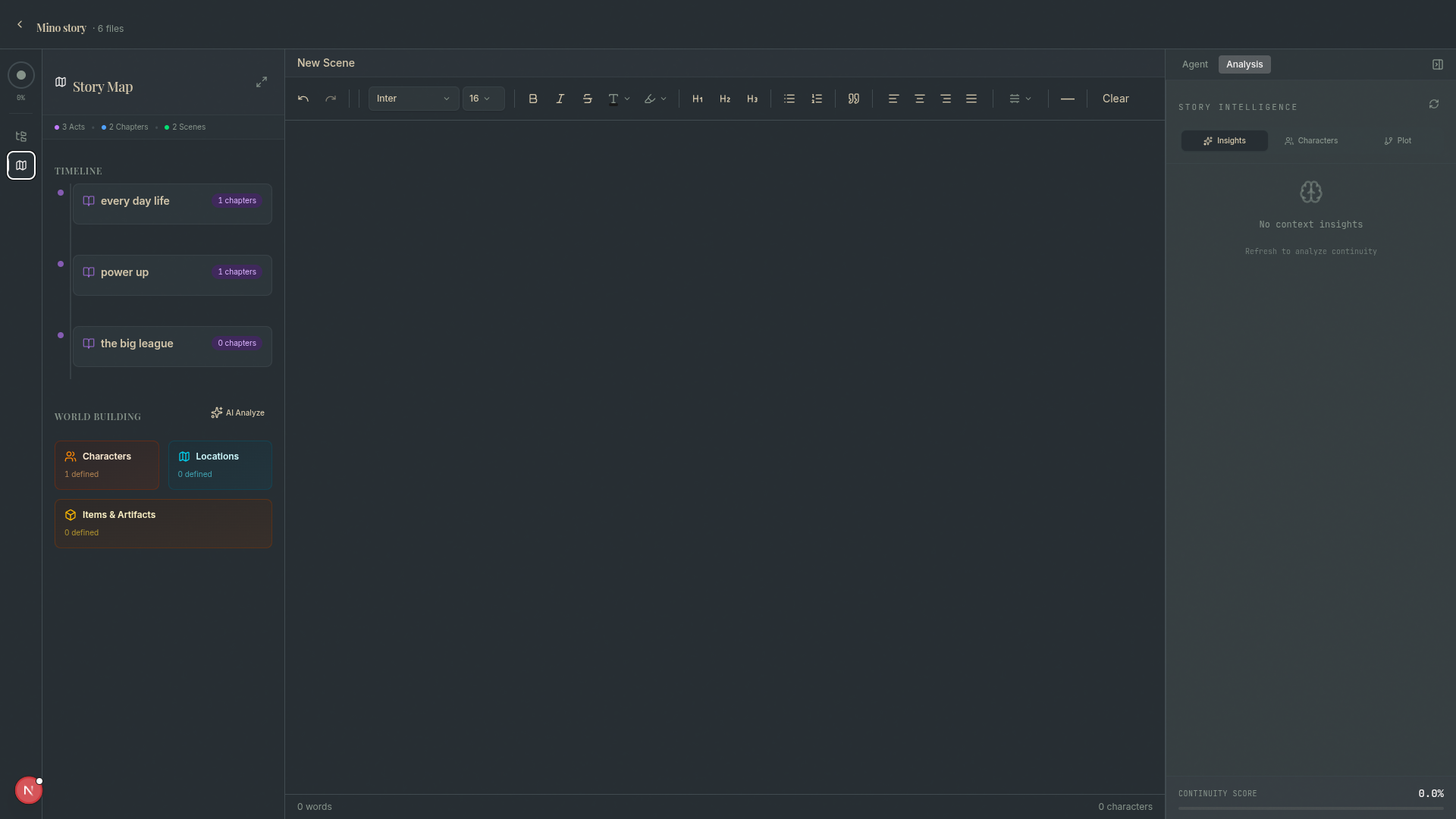 minotauris agentic editor for writers gallery image