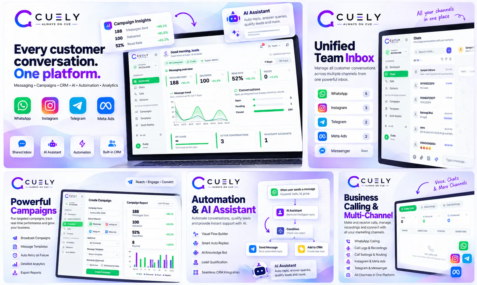 Cuely – AI Omnichannel Business Platform gallery image