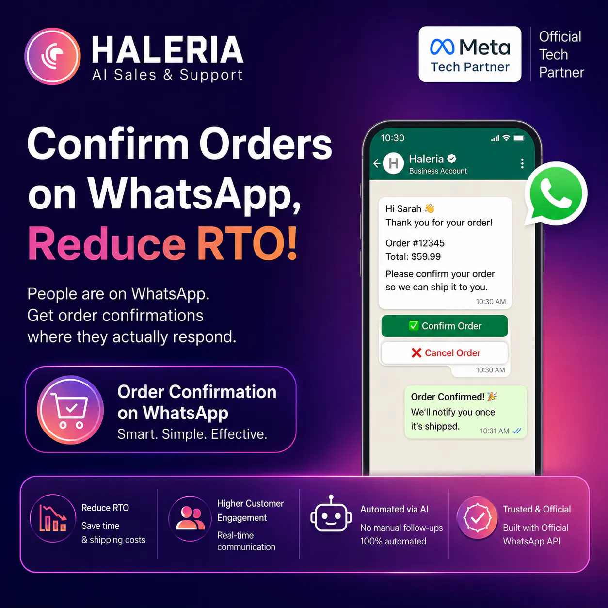 Haleria AI Sales & Support gallery image