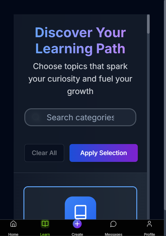 Mídia 1 de SmartScroll - Role com propósito um aplicativo social onde todo furto ensina,