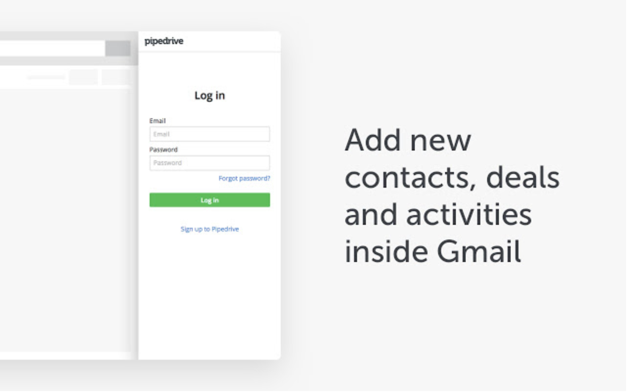 Pipedrive Gmail extension gallery image