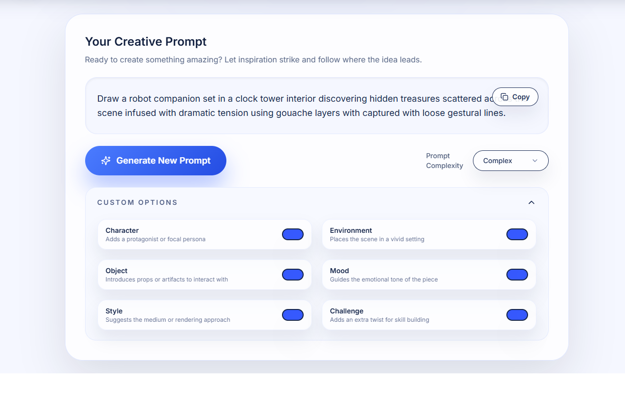 Instant Art Idea Tool gallery image