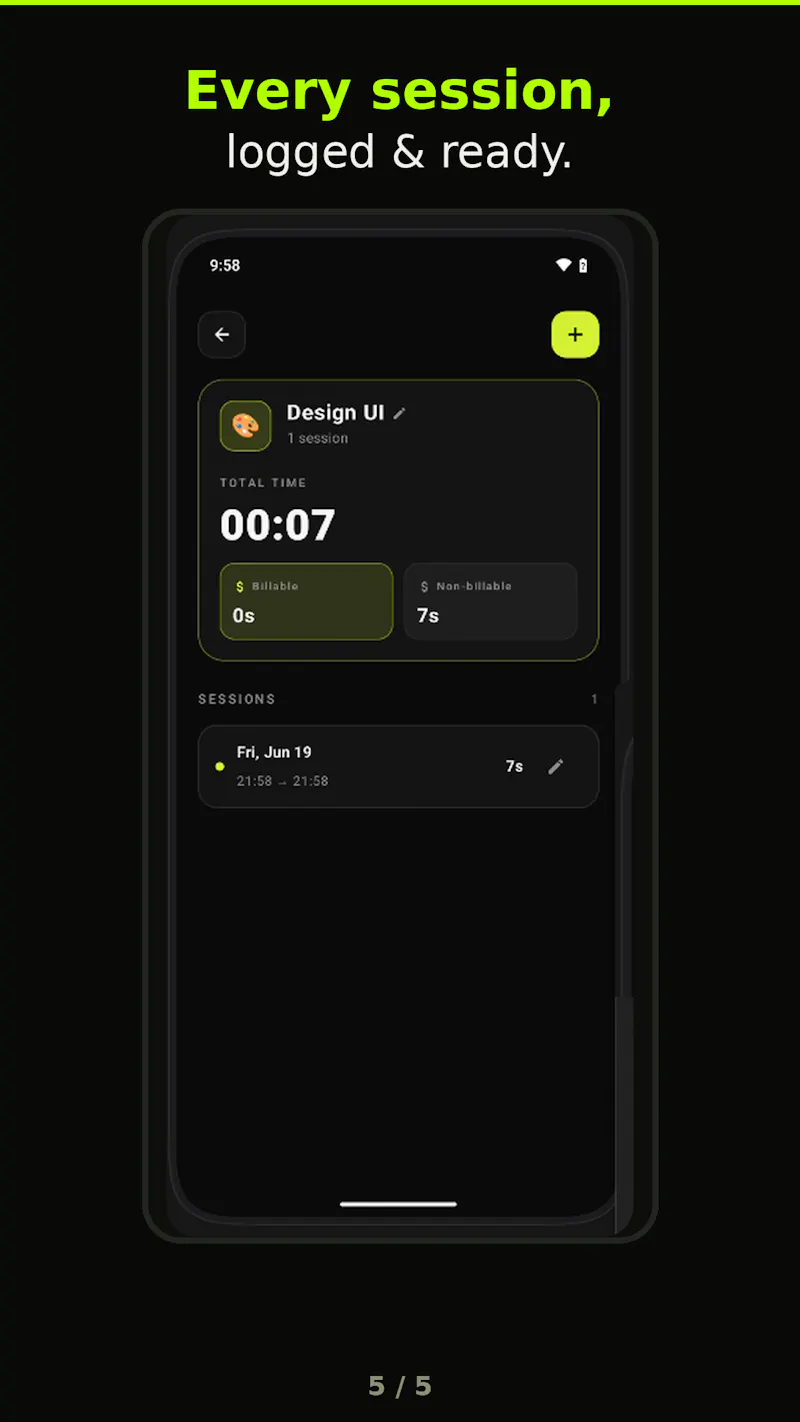 Tempo — Time Tracker  screenshot 6