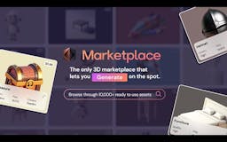 AI-powered 3D Marketplace media 1