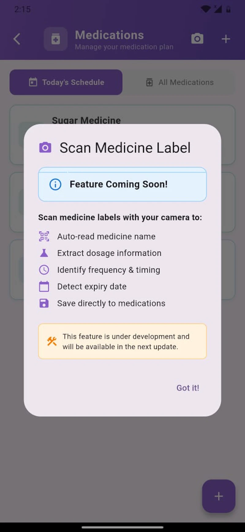 Vitalsy AI screenshot 2
