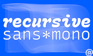 Recursive Sans & Mono gallery image