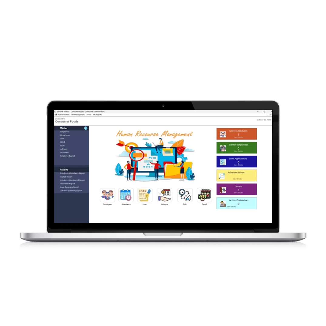 Switcher Techno - Screenshot 4 showing product features and functionality